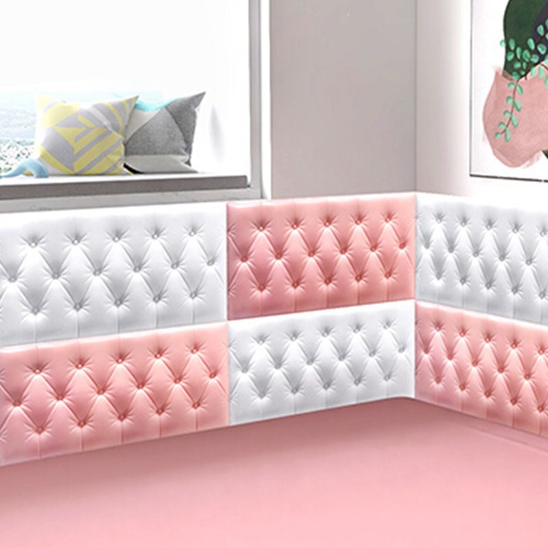 Lisslune | Upholstery Panel Modern Minimalist Living Room Bedroom Wall Panel (4-pack)