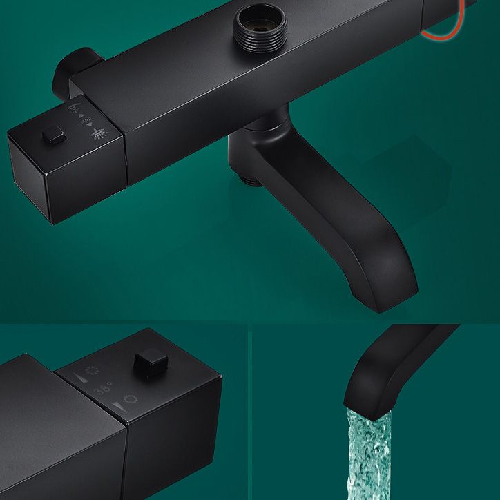 Lisslune | Adjustable spray sample shower combination metal shower fitting arm showerhead with slip bar
