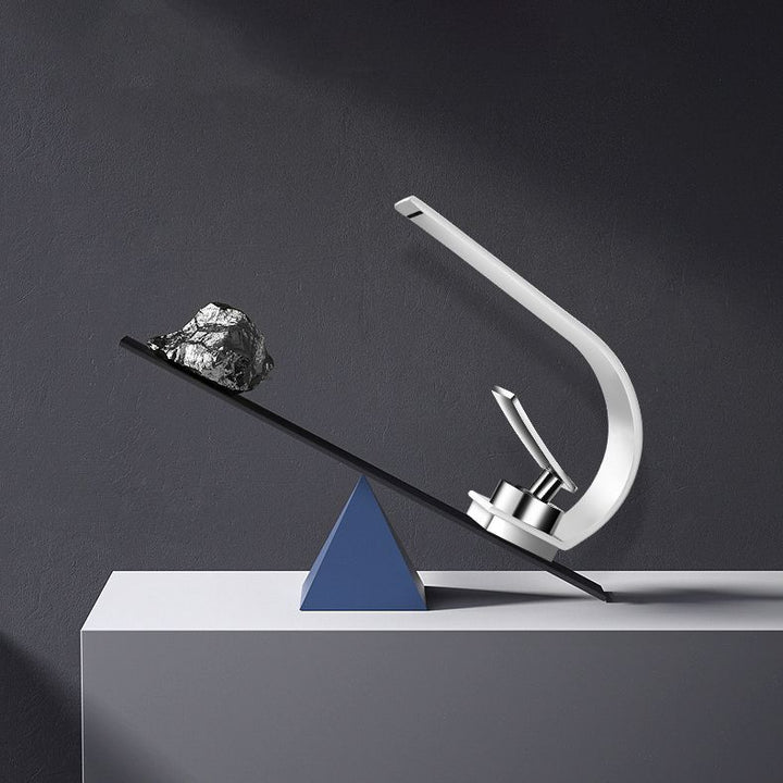 Lisslune | Brass faucet waterfall spout lever handle sink faucet