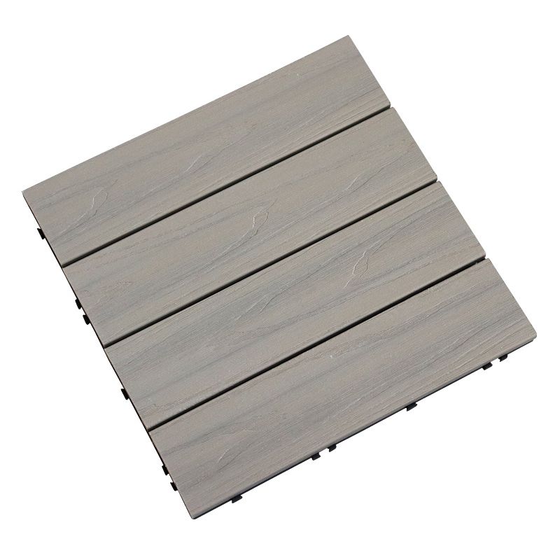 Lisslune | Square Click Parquet Tiles Composite Tiles Striped Pattern Tile Set