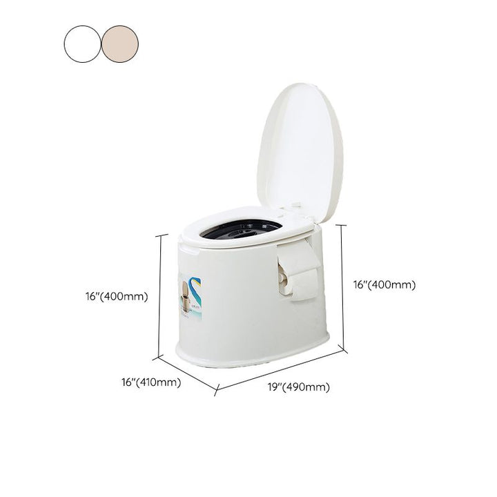 Lisslune | Contemporary Plastic Urinal Standing Toilet with Seat for the Bathroom