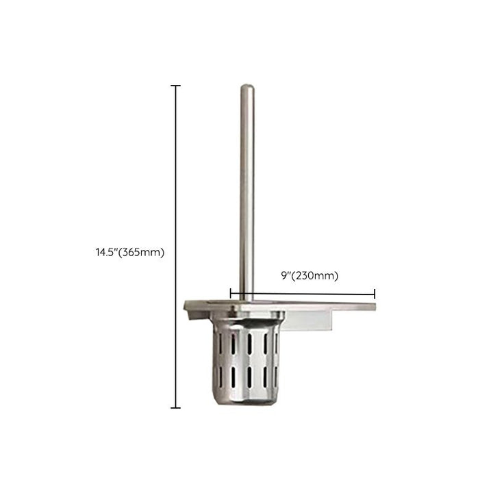 Lisslune | Modern Polished Chrome Bathroom Accessory Set Bathroom Shelf/Towel Holder/Paper Holder included