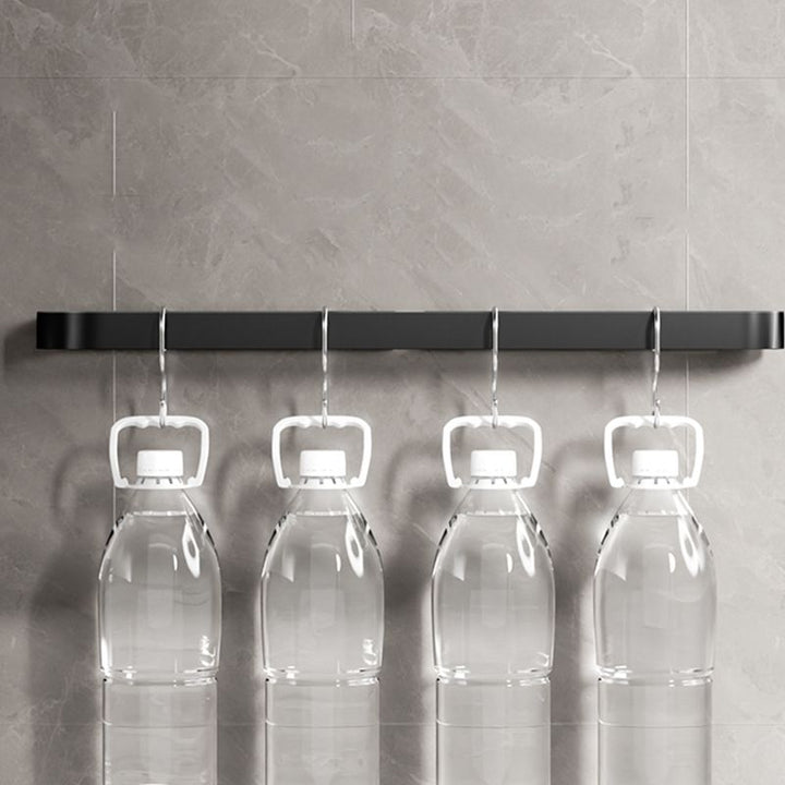 Lisslune | Minimalist Bathroom Accessories Set Metal Slipper Rack/Towel Holder