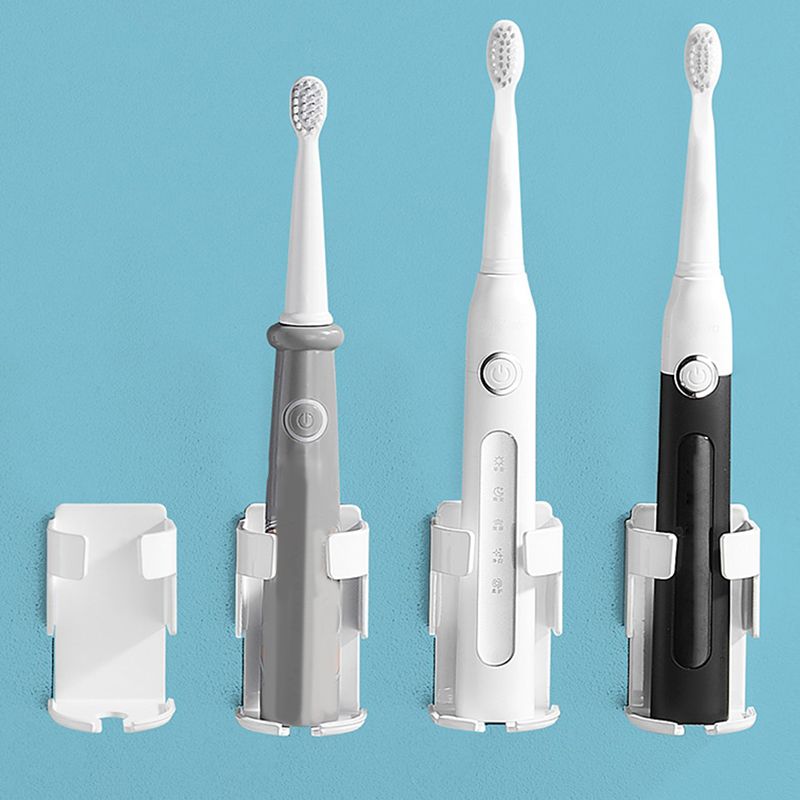 Lisslune | Modern Black/White 4-piece Bathroom Accessory Set, Toothbrush Holder