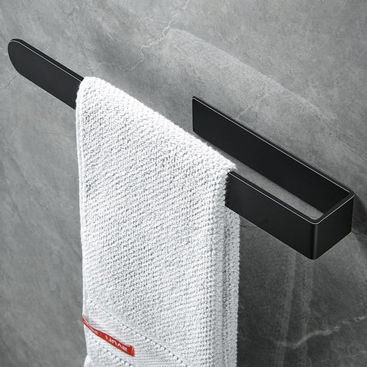 Lisslune | Modern Towel Ring Bathroom Hardware Set Stainless Steel/Black Bath Hardware Set