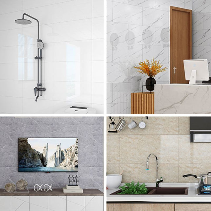 Lisslune | Modern Peel and Stick Backsplash Wall Tile PVC Tile-Peel & Stick