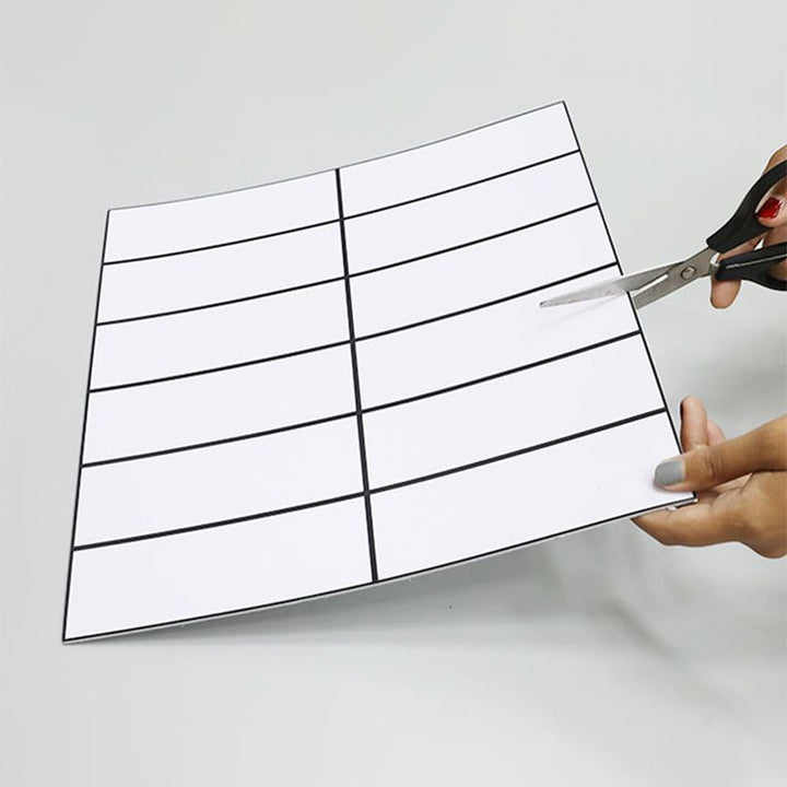 Lisslune | Tile Stripping & Sticking Rectangle White Plastic Waterproof Tile Stripping & Sticking for Shower 10-Pack