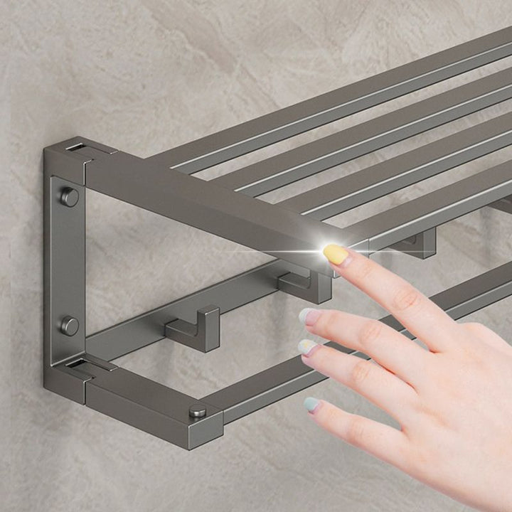 Lisslune | Modern Bathroom Accessories Set Gray Bathroom Accessories Hardware Set