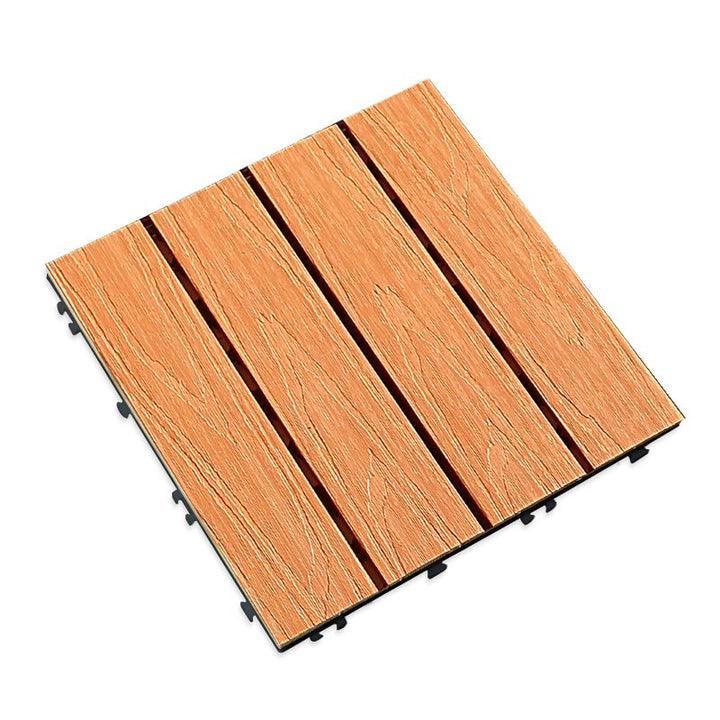 Lisslune | Composite deck tile Solid Color Waterproof Patio Floor Tile