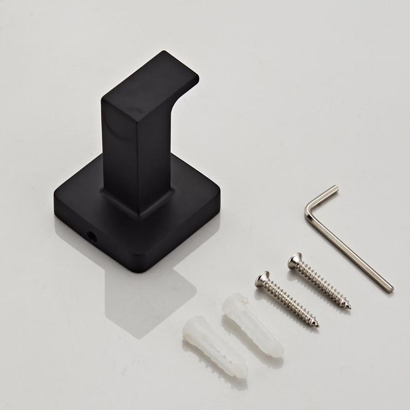 Lisslune | Traditional Metal Bathroom Hardware Set Wall Hooks/Towel Bar/Ring & Paper Holder