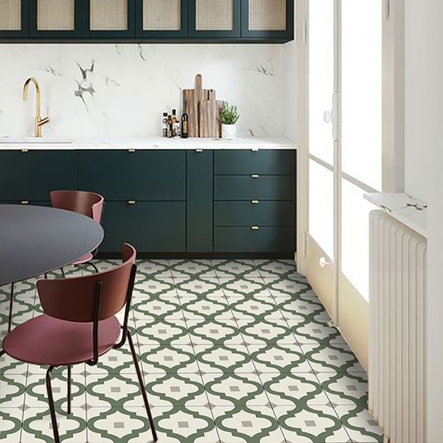 Lisslune | Field Tile Wallpaper Square PVC Removable and Adhesive Back Wall Tile