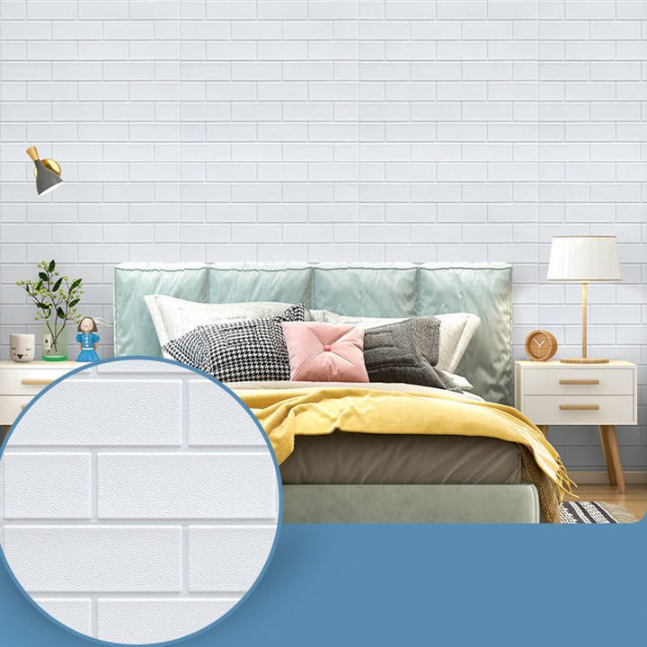Lisslune | Industrial Wall Panel, 3D Brick Bathroom Wall Panels Set of 2