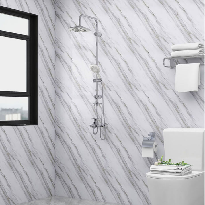 Lisslune | 23" X 196" PVC Peel and Stick Wallpaper Kitchen and Bathroom Waterproof Wallpaper