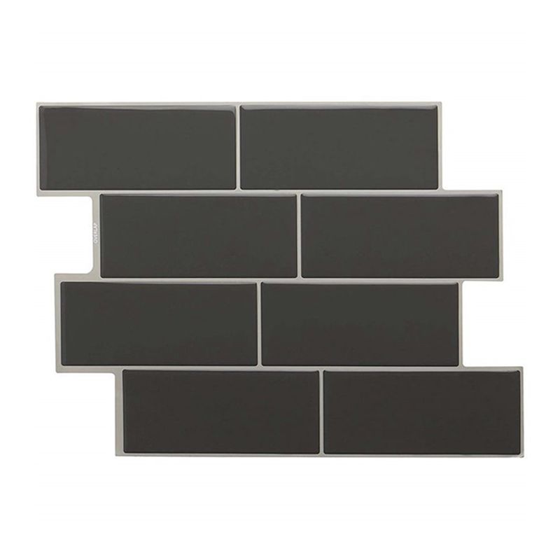 Lisslune | Modern Peel and Stick Backsplash Wall Tile PVC Peel & Stick Field Tile
