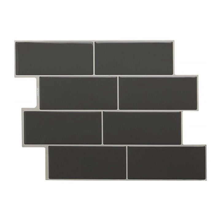 Lisslune | Modern Peel and Stick Backsplash Wall Tile PVC Peel & Stick Field Tile