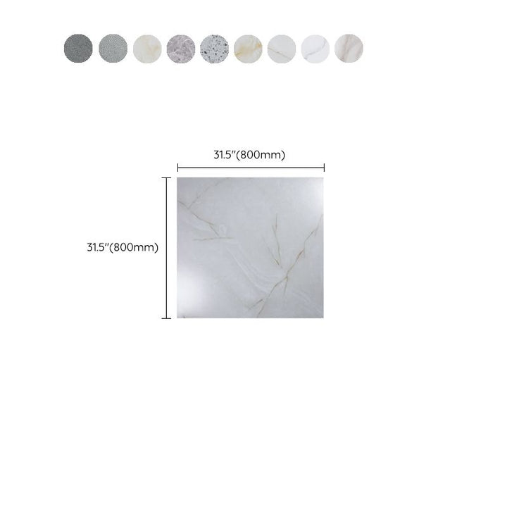 Lisslune | Modern Indoor Vinyl Flooring Peel and Stick Marble Print Vinyl Flooring