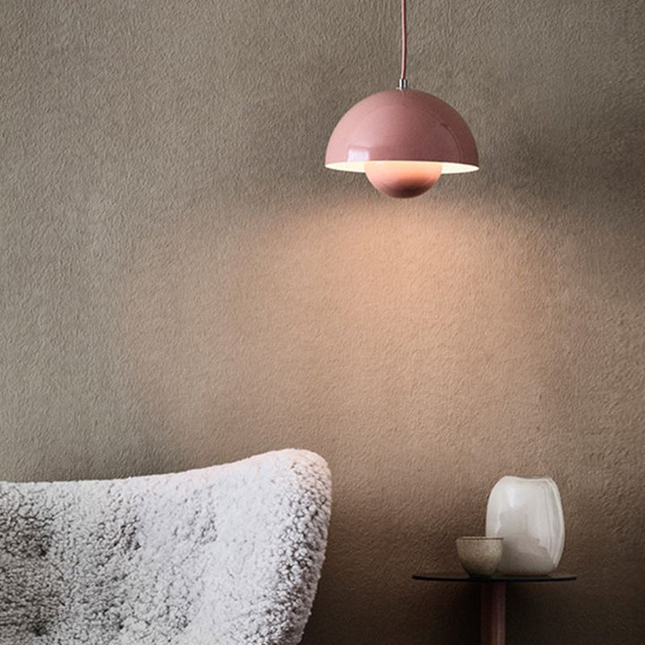 Lisslune | Modern creative 1-light pendant lamp wrought iron geometric hanging lamp