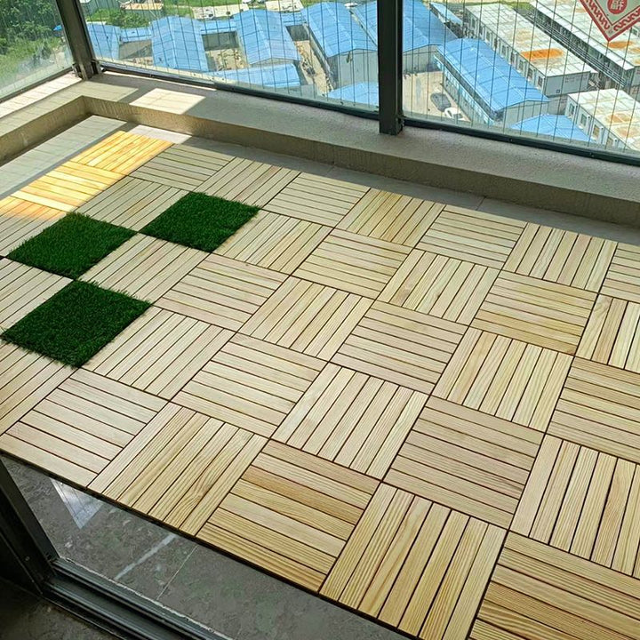 Lisslune | Country House Engineered Floor Tile Waterproof Click-Lock Interior Wood Floor