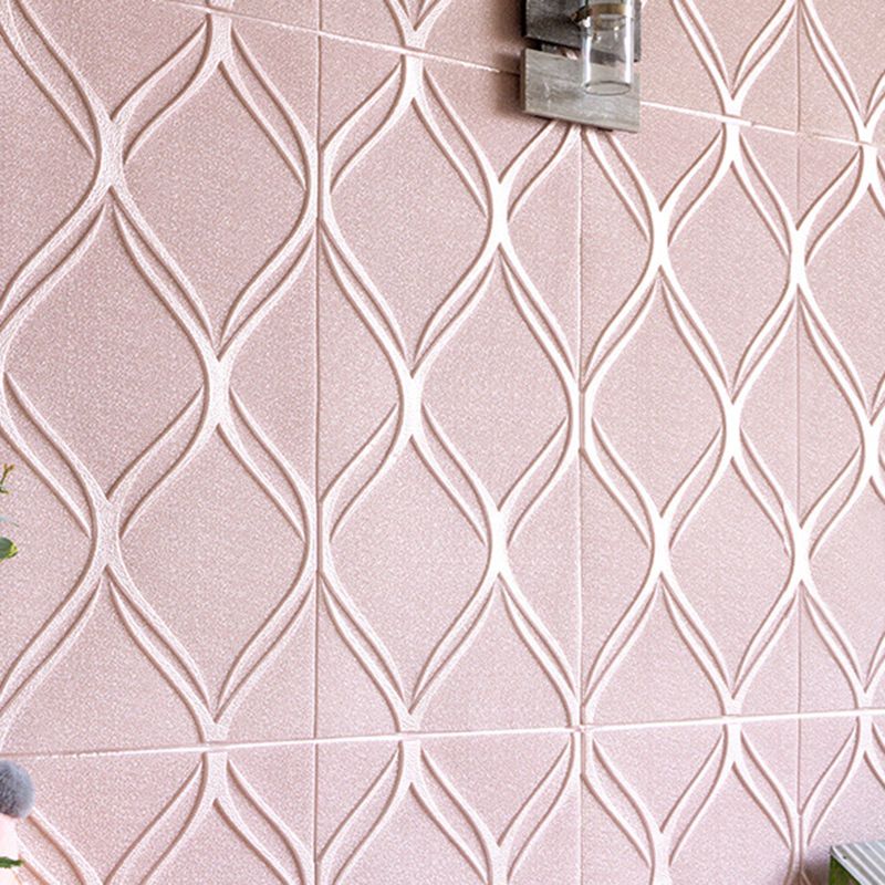 Lisslune | Contemporary waterproof wall planks striped brick bedroom wall panels