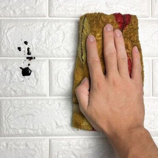 Lisslune | Back Wall Panels 3D Embossing Peel and Stick Wall Covering for the Living Room