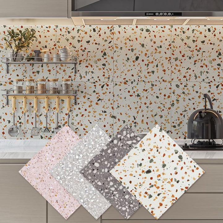 Lisslune | Individual Tiles Wallpaper PVC Waterproof Peel and Stick Backsplash Tile