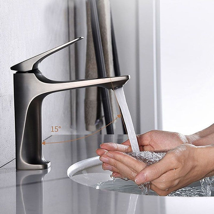Lisslune | Glam Centerset Faucet Pure Color Sink Faucet for the Bathroom