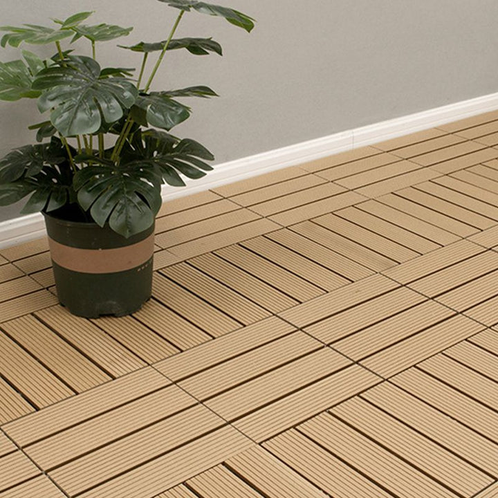 Lisslune | Traditional Floor Tiles Simple Waterproof Click-Lock Wood Flooring Tiles