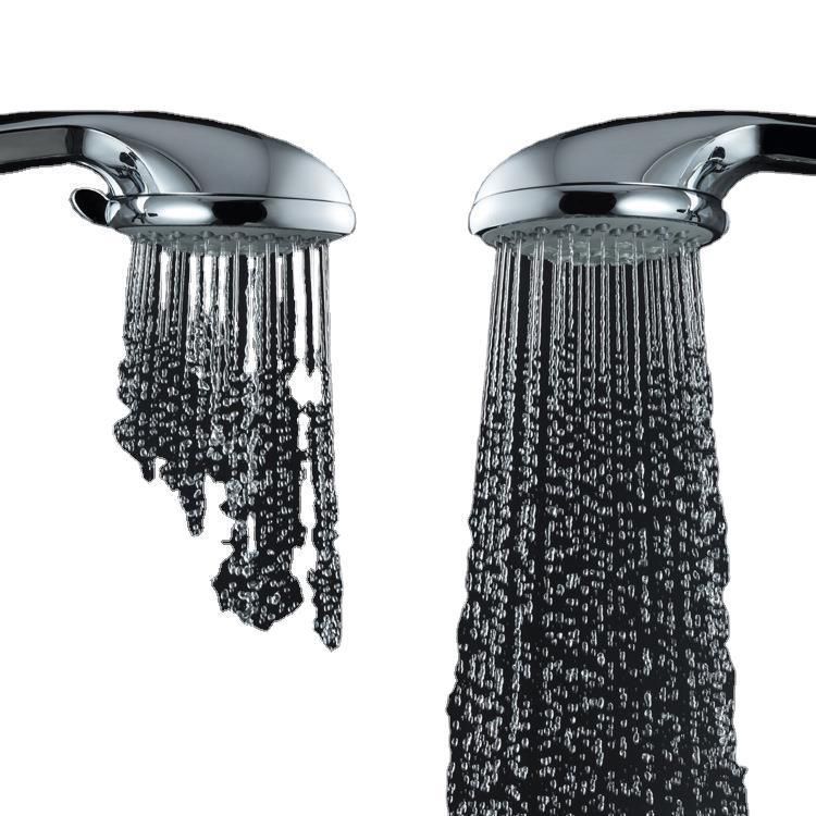 Lisslune | Single Double Showerhead Square High Arc Showerhead Combo in Chrome