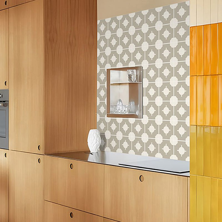 Lisslune | Square Indoor Print Vinyl Flooring Peel and Stick Waterproof Vinyl Flooring