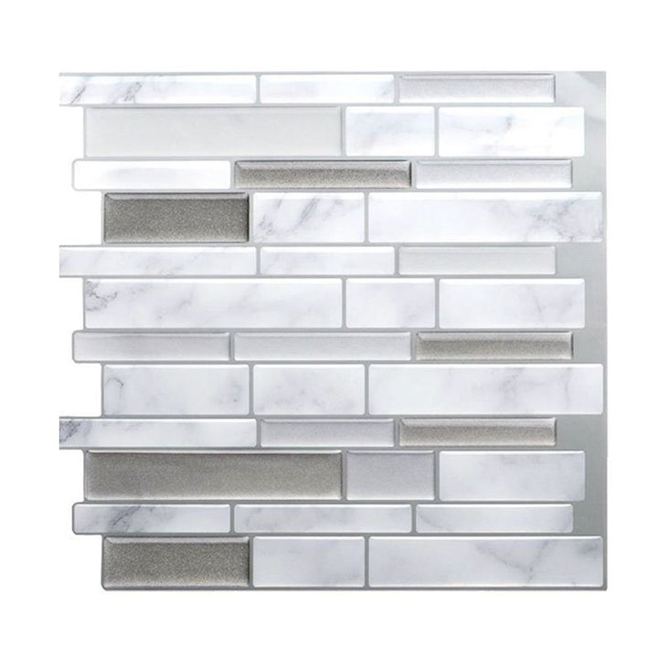 Lisslune | Floor and wall tile kitchen brick look for peeling and sticking waterproof wall tile