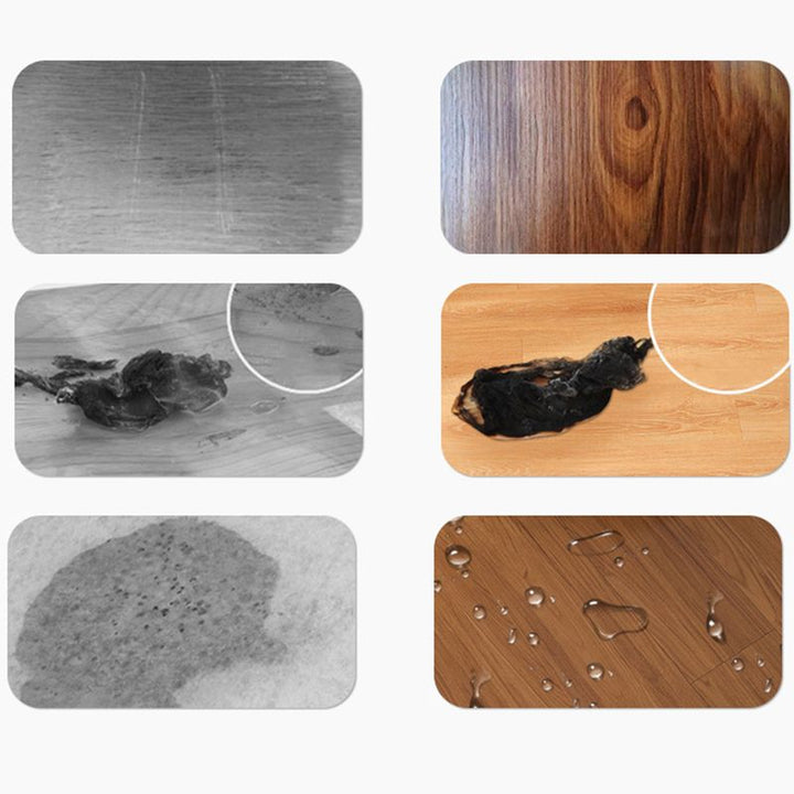 Lisslune | Rectangle PVC Floor Wood Design Peel & Stick Vinyl Flooring