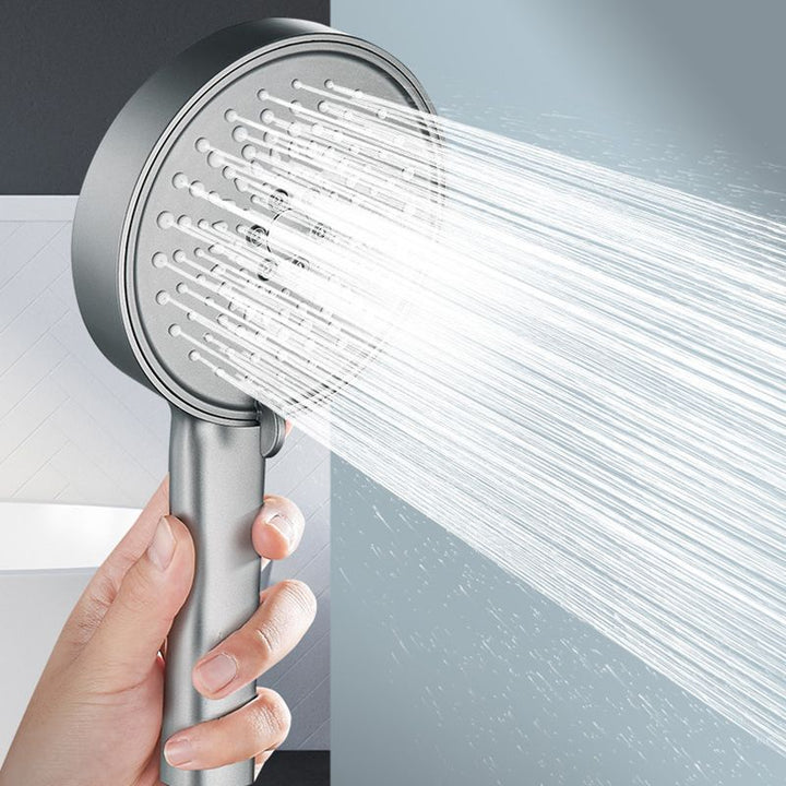 Lisslune | Modern Spray Head Round Handheld Water Filtration Showerhead Self-Cleaning