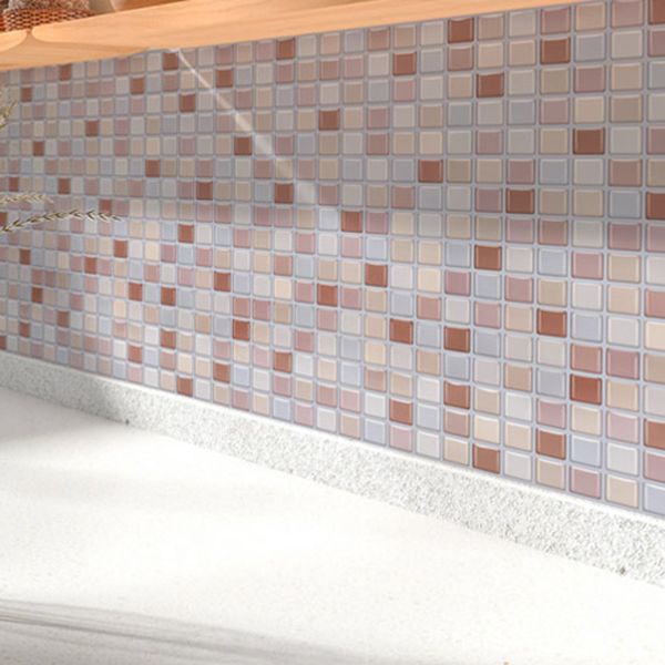 Lisslune | Peel and Stick PVC Tile Kitchen Waterproof Mosaic Backsplash Wall Tile
