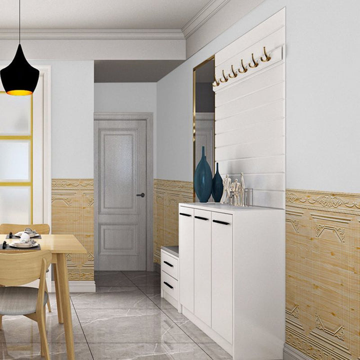 Lisslune | Contemporary waterproof wall cladding peel and stick interior stretch panels