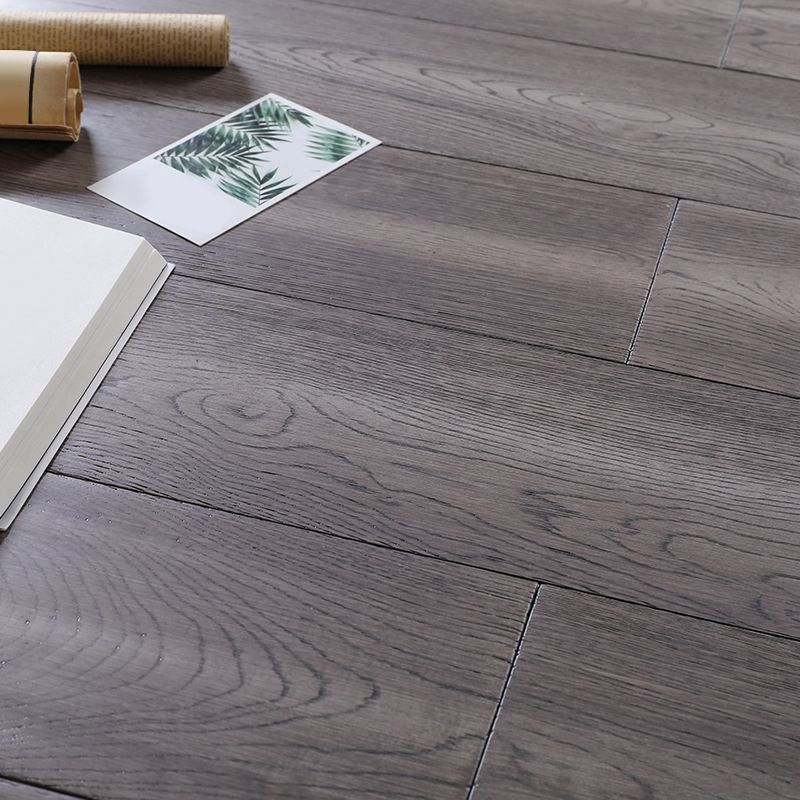 Lisslune | Tradition Wood Tile Wire Brushed Rectangle Oak Wood for Living Room