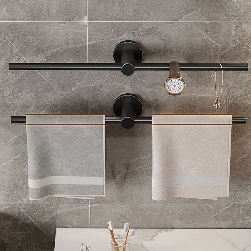 Lisslune | 2-piece modern bathroom accessory set towel bar made of stainless steel
