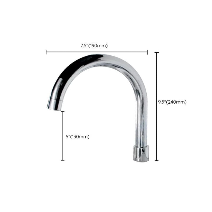 Lisslune | Wall-mounted Copper Roman Bathtub Faucet Low Arc Roman Bathtub Filler Trim