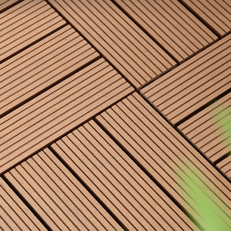 Lisslune | Rectangular constructed tiles water-resistant parquet flooring for balcony