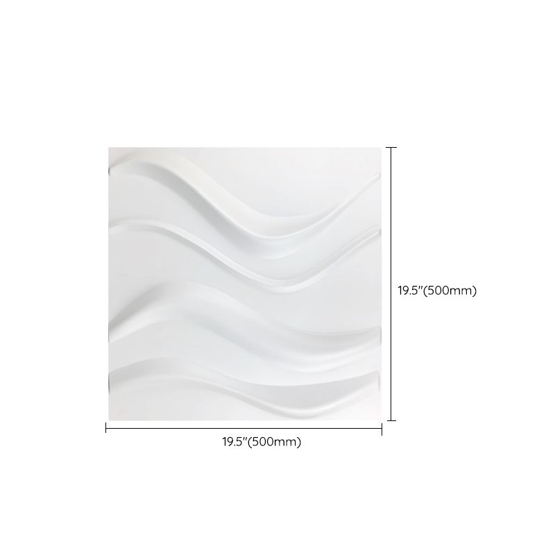 Lisslune | Modern Wall Cladding 3D Print Waterproof Peel and Stick Wall Panel