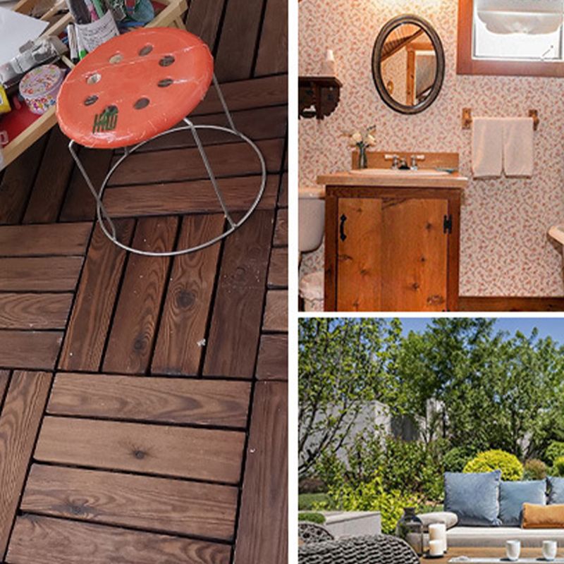 Lisslune | Anti-corrosion Wooden Floor Modern Style Non-slip Wooden Floor