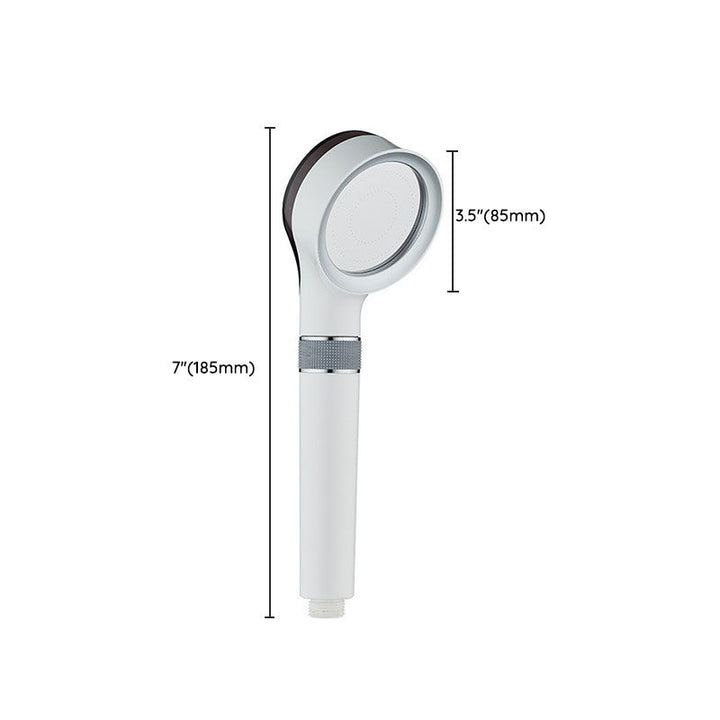 Lisslune | Modern Plastic Showerhead Water Filtration Round Hand Shower