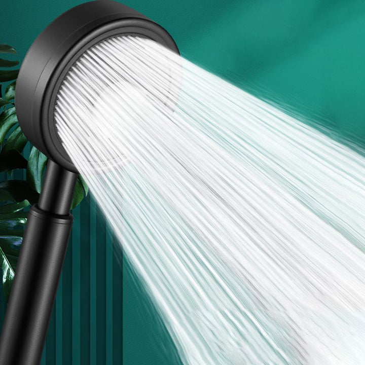 Lisslune | Modern round hand shower water-saving shower head made of stainless steel