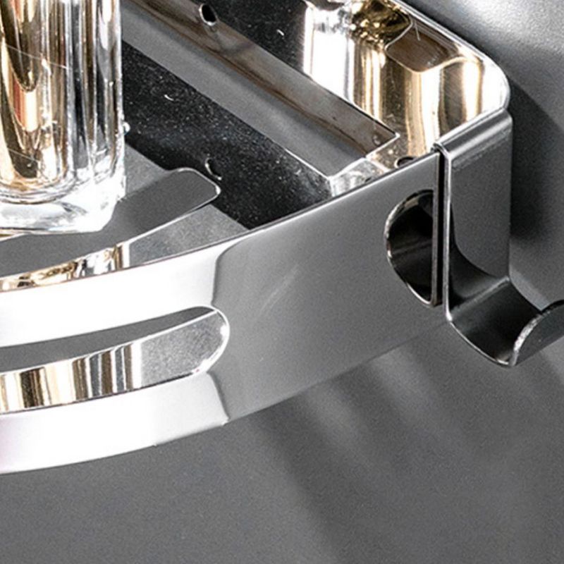 Lisslune | Modern Bath Set Stainless Steel Bath Shelf Paper Holder Bathroom Accessories Set