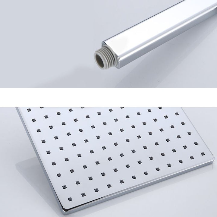Lisslune | Square Shower Head Combo Large Shower Head with Hand Shower