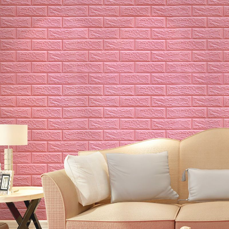 Lisslune | Industrial Wall Paneling Peel and Stick Wood Look Design Waterproof Foam Wall Paneling