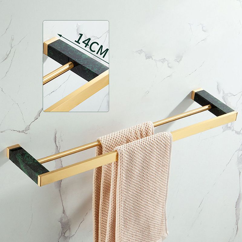 Lisslune | Brass Bathroom Accessory Set Marble Bathroom Accessory Set for Home