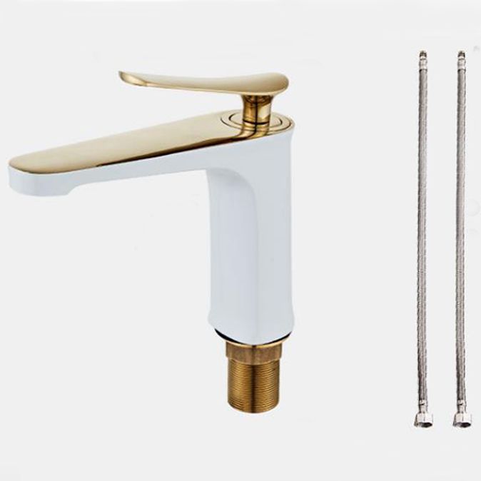 Lisslune | Light Luxury Sink Faucet 6.69" H Modern Brass Sink Faucet