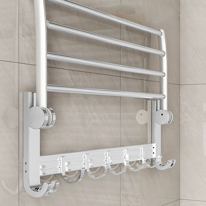 Lisslune | Metal Bathroom Hardware Set Adhesive Installation Bathroom Accessory Kit