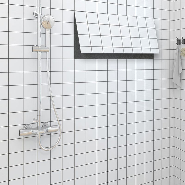 Lisslune | 3-Pack PVC Rectangular Peel & Stick Subway Tiles Kitchen and Bathroom Backsplash