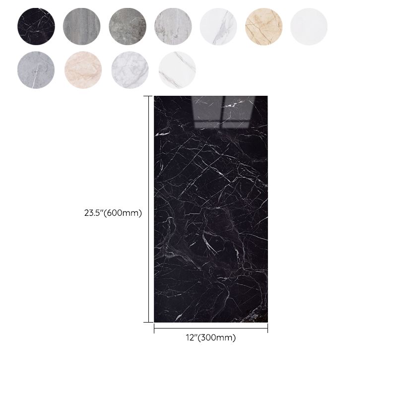 Lisslune | Plastic Peel and Stick Wall Tile Rectangular Waterproof Peel and Stick Wall Tile